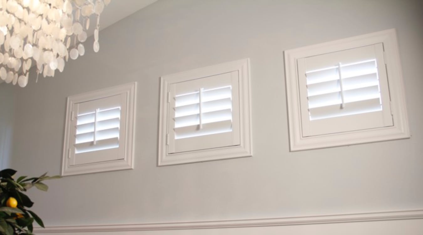 New York small window shutters